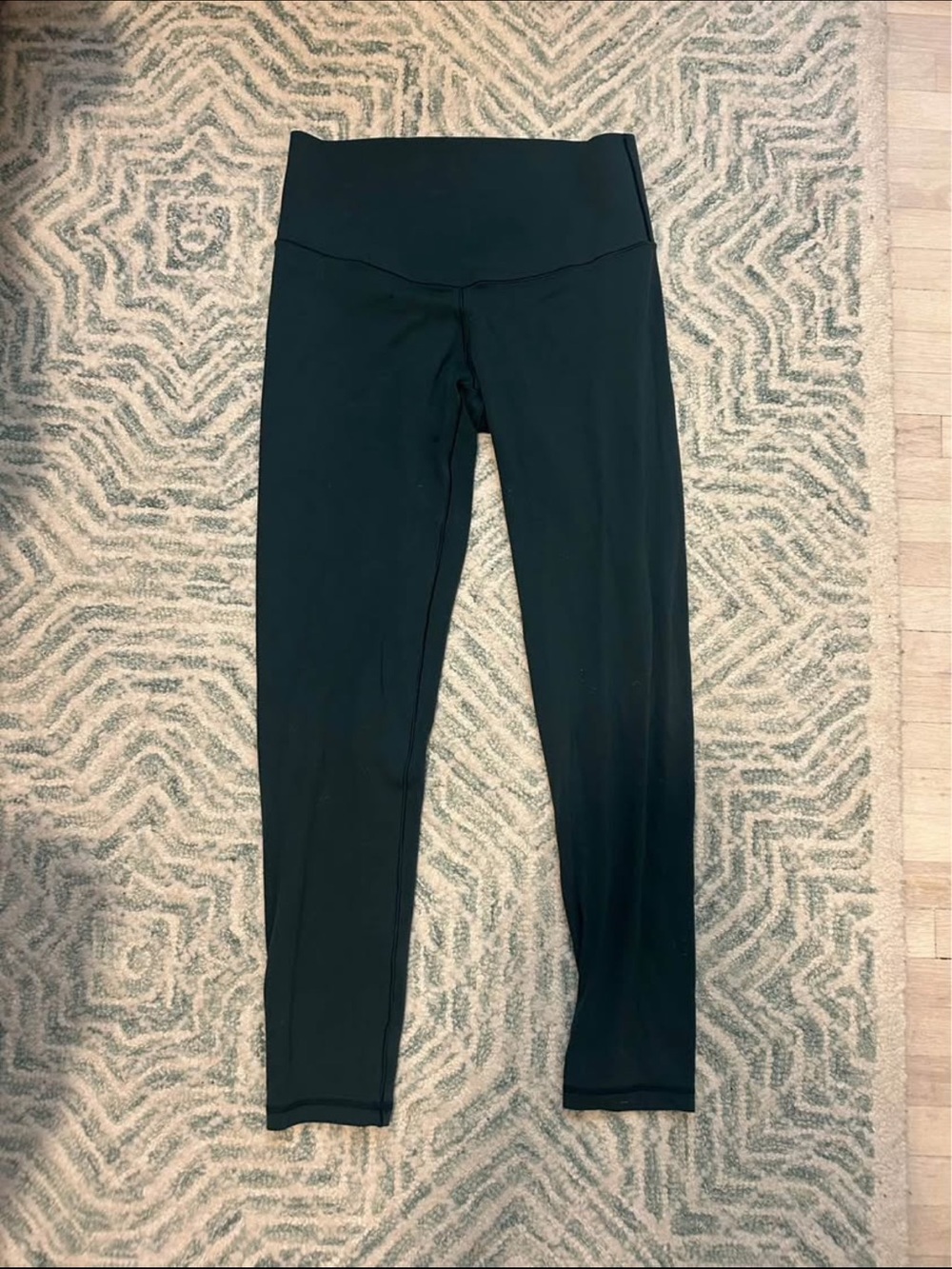 Dark green High-Waist Leggings